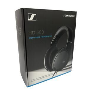 Sennheiser HD 550 Over-Ear Open-Back Wired Headphones Black – New Sealed